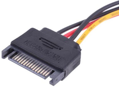 Alfais Sata Kasa Hdd Dişi Erkek 4 pin Power Molex  resmi