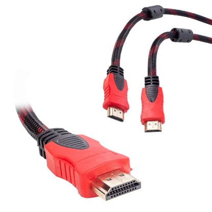 PM 1.4V ÖRGÜLÜ 3 METRE HDMI KABLO resmi