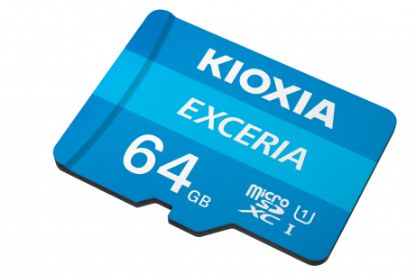Kioxia 64GB Exceria microSDXC UHS-1 C10 100MB/sn H resmi