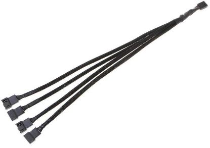Alfais 4 Pin Fan Çoklayıcı Y PWM Çoklayıcı Kablo resmi