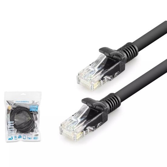 Hadron Hdx5072 Cat6 Kablo 1 Gbps 250 MHz 5M Siyah resmi
