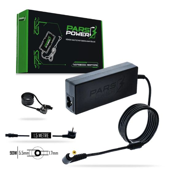 Pars Power ACER 90W 19V 4.74A (5.5*1.7mm) ADAPTÖR resmi