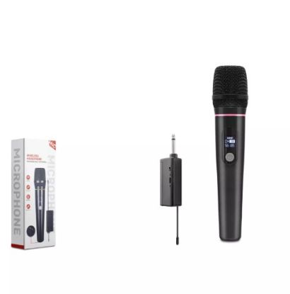 Hadron Kablosuz Mikrofon Profesyonel Uhf 6.5Mm Siy resmi