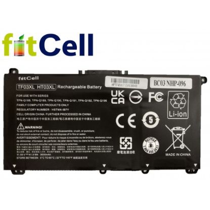 FitCell Hp 15-cs, 15-cw, 15-cu, HT03XL NTB Batarya resmi