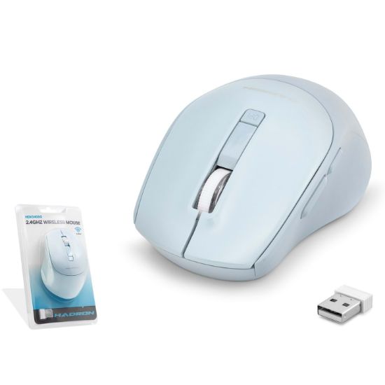Hadron HDX3408G Wireless Mouse 600/1600Dpi Beyaz resmi