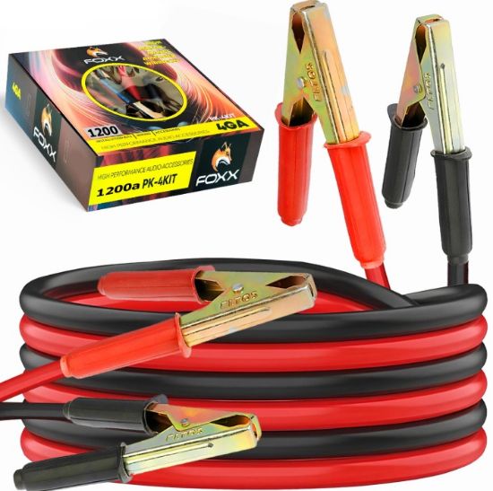 Power Foxx Akü Takviye Kablo 1200 Amper 2.3mt 620t resmi