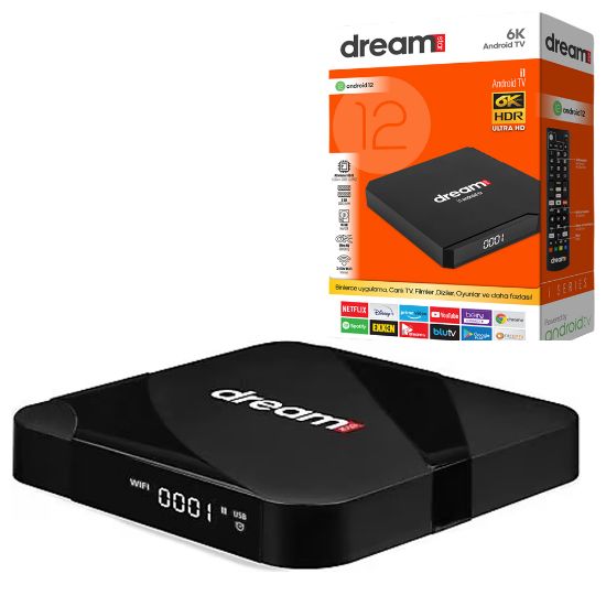 Dreamstar İ1-Pro Android Tv Box Uydu Alıcı 2-16 gb resmi
