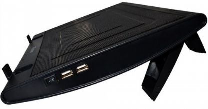 FLAXES FN-3244 Ayaklı USB LED Fanlı Notebook Soğut resmi