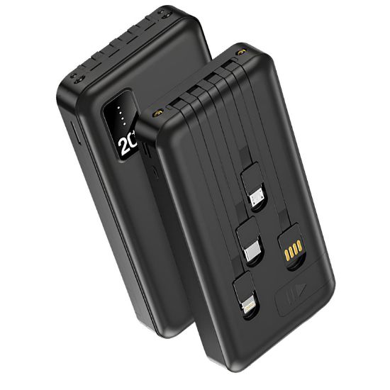 PM 20.000MAH KABLOLU DİJİTAL GÖSTERGELİ FENERLİ PO resmi