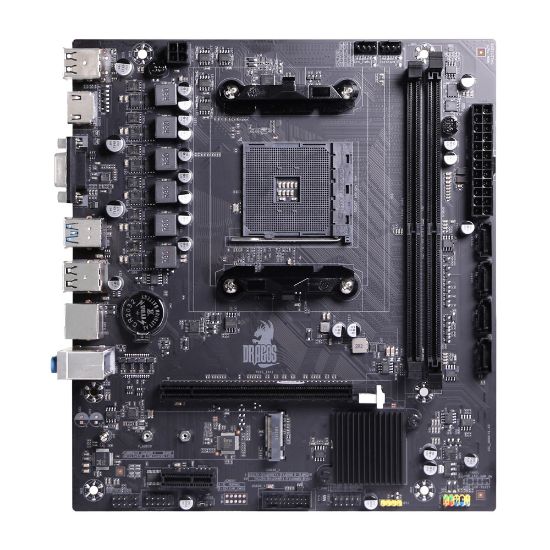 Dragos Dragmode B450M Sata,M2 Ddr4 3200MHz AM4 resmi