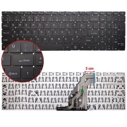 i-Life Zed Air CX3 NTB Klavye/Siyah-TR Ver.1 - 3cm resmi