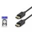 HADRON DisplayPort Kablo 4K 30 Hz 1.8 m - Siyah resmi