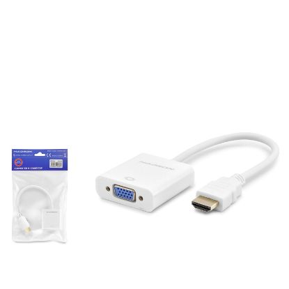 HADRON HDMI to VGA Dişi Görüntü Dönüştürücü 1080p  resmi