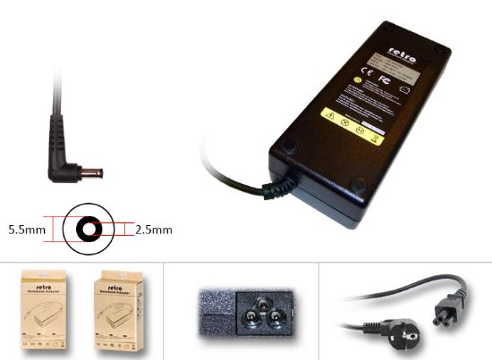 RETRO 19V 6.3A 120W NTB Adaptör 5.5*2.5 resmi