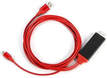 OEM Lightning Hdmi Çevirici Dönüştürücü Tv Kablosu resmi