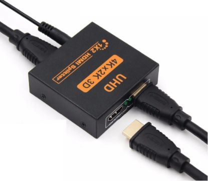 Alfais 2 Port Uhd 4k Hdmi Switch Ekran Monitör Çok resmi