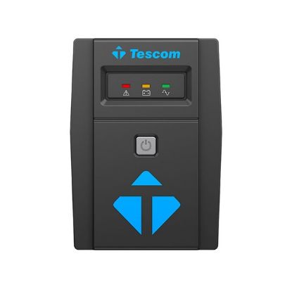 TESCOM 600VA LEO+ LEO600AP Modem Protect Lcd Ekran resmi