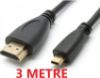 Alfais Micro Hdmi To Hdmi Çevirici KABLO 3 Metre resmi
