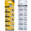 KOMAX AG3 LR41 ALKALİN SAAT PİLİ (10'LU PAKET) resmi