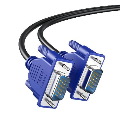 PM VGA KABLO 15 PİN ERKEK/ERKEK 1.3 M resmi