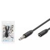 Hadron 3.5Mm To 3.5Mm F Kablo 3Line 1.2M Siyah resmi