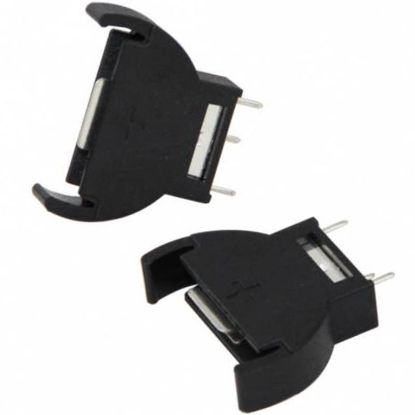CR2032 TİPİ DİKEY PİL YUVASI (CR2032-180) IC-233K1 resmi
