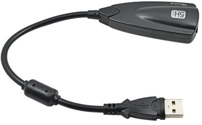 OEM Harici 7.1 Usb Ses Kartı 12 Kanal 5hv2 Destekl resmi