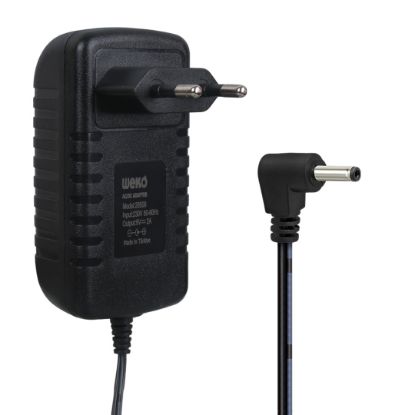 OEM 9 VOLT-2 AMPER 4.0*3.5 UÇLU PRİZ TİPİ ADAPTÖ resmi
