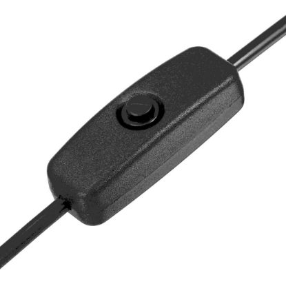 Alfais Usb To Dc 5.5x2.1mm Güç Kablosu 1.5 Metre resmi