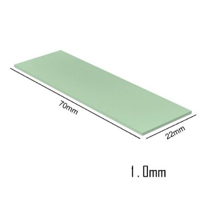OEM Termal Ped 1.0mm-Soğutucu 22*70mm 6W/m.k resmi
