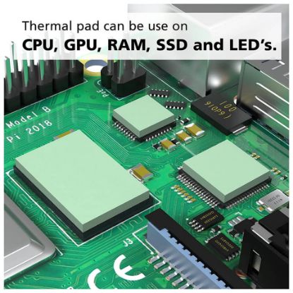 OEM Termal Ped 1.0mm-Soğutucu 22*70mm 6W/m.k resmi