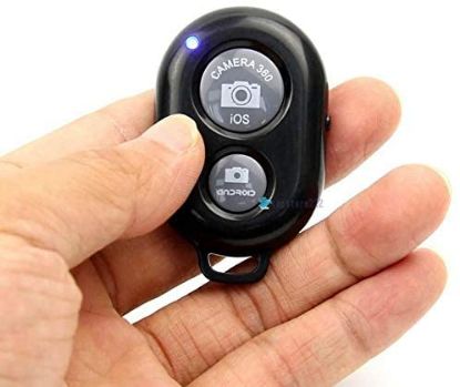 Bluetooth Selfiematik Üniversal Selfie Uzaktan Kum resmi