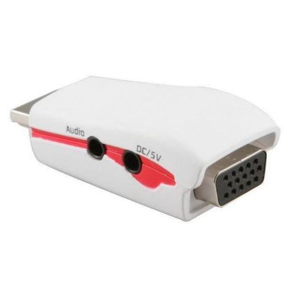 Alfais Hdmi To Vga Ses Güç Destekli ÇEvirici Dönüş resmi