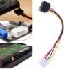 Alfais Sata Kasa Hdd Dişi Erkek 4 pin Power Molex  resmi