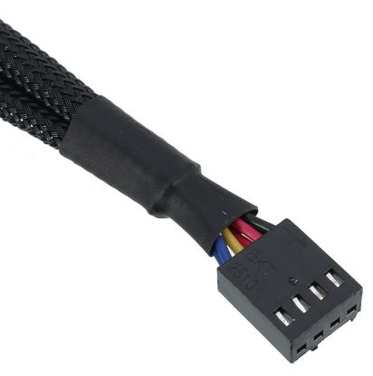 Alfais Fan Çoklayıcı 2 Port Y Pwm 4 Pin Çoklayıcı  resmi