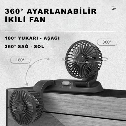 PM FAN10 MİNİ 12 VOLT DC ÇAKMAKLIKLI NUMARATÖRLÜ P resmi