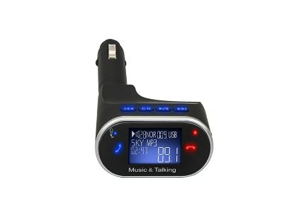 630C Wireless Bluetooth Araç Kiti FM Transmitter resmi
