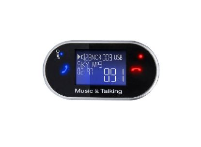 630C Wireless Bluetooth Araç Kiti FM Transmitter resmi