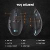 LENOVO LECOO MG1101 6400 DPI 8 TUŞLU KABLOLU RGB L resmi