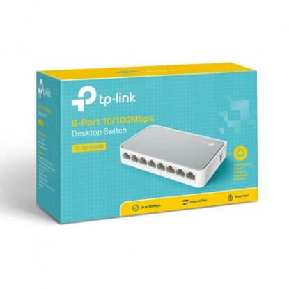 TP-LINK SF1008D 8 PORT 10/100 SWITCH resmi
