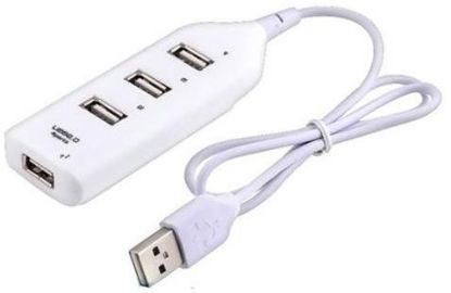 Alfais 4 Port Usb Hub Çoğaltıcı Switch Splitter resmi