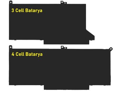 RETRO Dell Latitude 7280 NTB Bataryası-Ver.2-4 Cel resmi