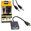 POWERMASTER PM-32015 HDMI TO VGA ÇEVİRİCİ ADAPTÖR  resmi