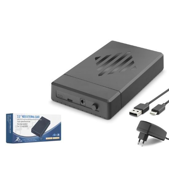 HADRON 3.5 İnç SATA HDD Harici Disk Kutusu USB3.0 resmi