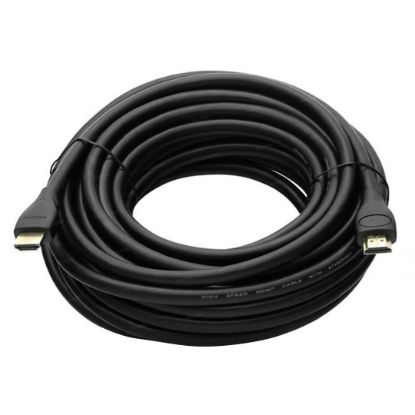 FULLY PLASTİK DÜZ SİYAH 30 METRE GOLD POŞETLİ HDMI resmi