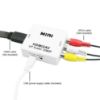 OEM Hdmi To Av Rca Tos Çevirici Dönüştürücü Adaptö resmi