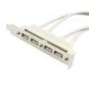 OEM 9 Pin Anakart Pci Usb 4 Port Kablosu Hub Çokla resmi