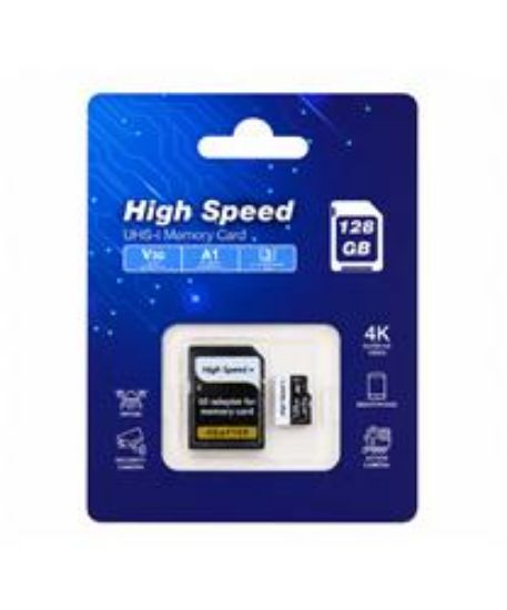 ELBA High Speed 128GB A1 V30 U3 Micro Hafıza Kartı resmi